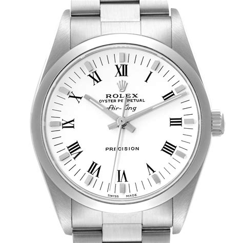 rolex mens 34mm air king roman|buy rolex air king 2022.